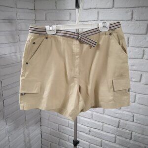 Marsh Landing by Amanda Smith Size 10 Ladies Beige Shorts